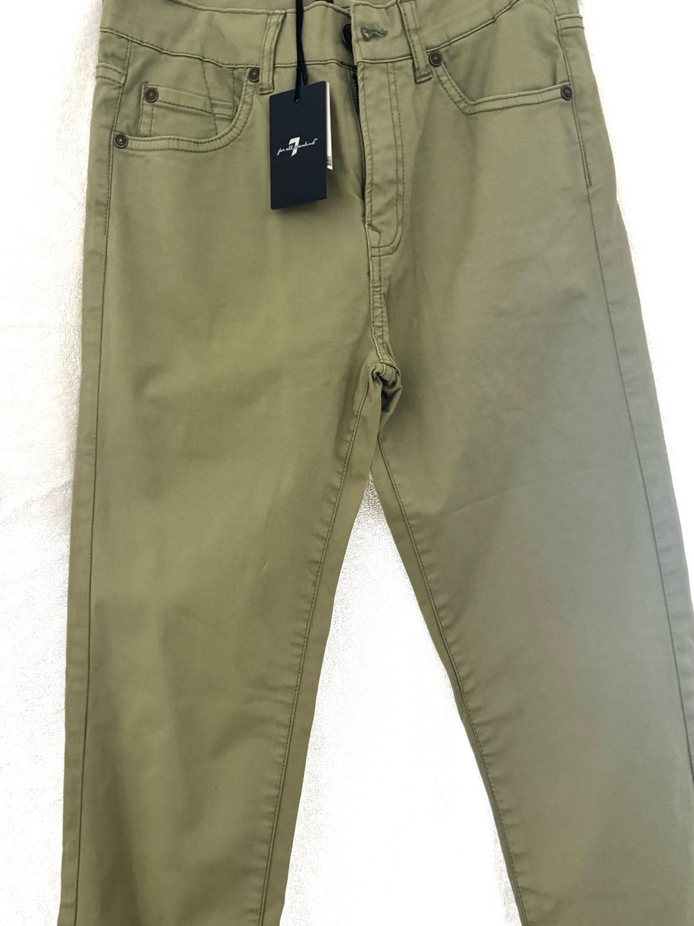 7 For All Mankind Kids' 5-Pocket Slimmy Pants Supreme Stretch (Big Kid)